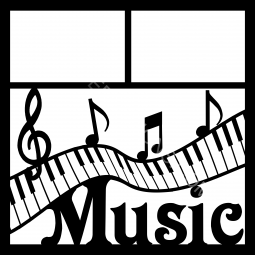 Music Piano Keys Title